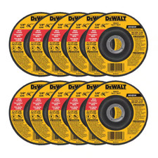 4 In. X 1/4 In. X 5/8 In. General Purpose Metal Grinding Wheel 10-Pack 