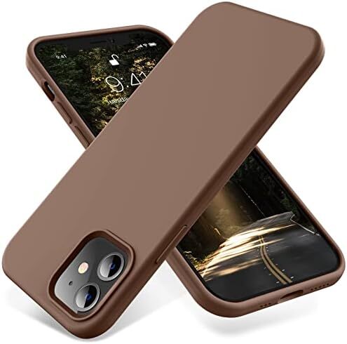 Soft Silicone Designed for iPhone 12/12 Pro Case,[Military Grade Drop Protection