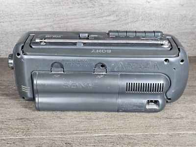 Vintage Sony CFM-155 AMFM Radio Cassette Player Recorder 90s