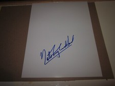 NATE TINY ARCHIBALD SIGNED AUTOGRAPHED BLANK 8X10 PHOTO 3 HOF CELTICS