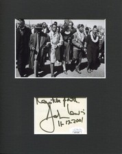 John Lewis Civil Rights March on Selma Signed Autograph Photo W/ MLK Display JSA