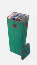 Wrapping Paper Organizer Collapsible Storage Box w/ Dividers 40" Tall Elf Stor