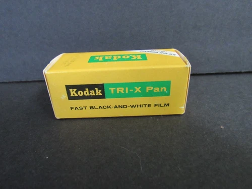 Frozen Sealed KODAK Tri-X Pan Fast Black & White Film Print TX 127 Expired 2/69