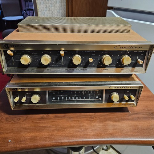 BELL CARILLON 6060 6070 STEREO TUBE AMPLIFIER eBay