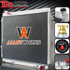 3 Row Aluminum Radiator For 2000-2006 Toyota Tundra 2001-2007 Sequoia 4.7L V8