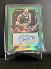 2021 Panini Prizm WNBA Signatures Liz Cambage Auto Green Prizm #SG-LZC