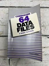 Commodore 64 Data Files A Basic Tutorial David Miller VTG 1984 Paperback Book