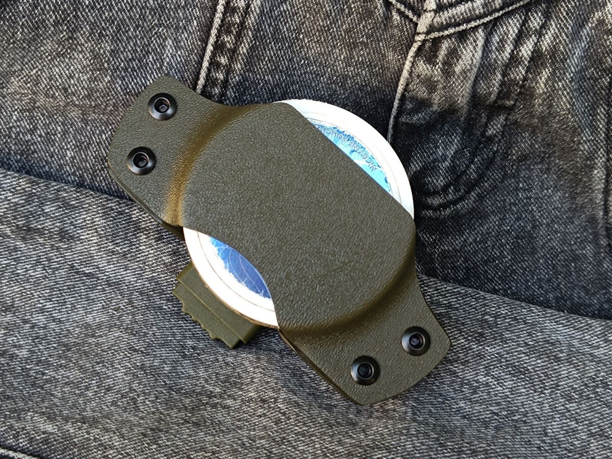 tobacco road adventures kydex Holder kydex. Holster kydex. Tobacco pouch. Snus case.Olive kydex