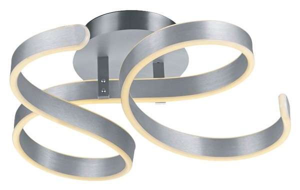 Trio Leuchten Francis Led-Deckenleuchte Deckenlampe Aluminium Dimmbar-image