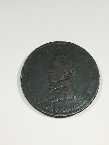 Jeton Hispaniam et Lvsitaniam Restitvit Wellington Cuidad Rodrigo 1812 - Imagen 2 de 2