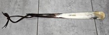 Vintage 16" Roos/Atkins California Shoehorn Natural Horn Made in Scotland