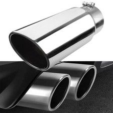 Stainless Steel Exhaust Tip 5 Inlet - 10 Outlet - 18 Long Universal-fit Pipe Stainless Steel Exhaust Tip 5 Inlet - 10 Outlet - 18 Long Universal-fit Pipe
