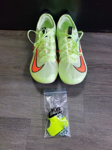 NIKE ZOOM SUPERFLY ELITE 2 Sprinting Spikes CD4382-700 Size 13 US Mens 100-400m - Picture 2 of 10