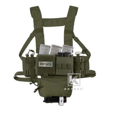 KRYDEX MK3 MK4 Micro Fight Chassis Chest Rig Modular Carrier Pouch Ranger Green