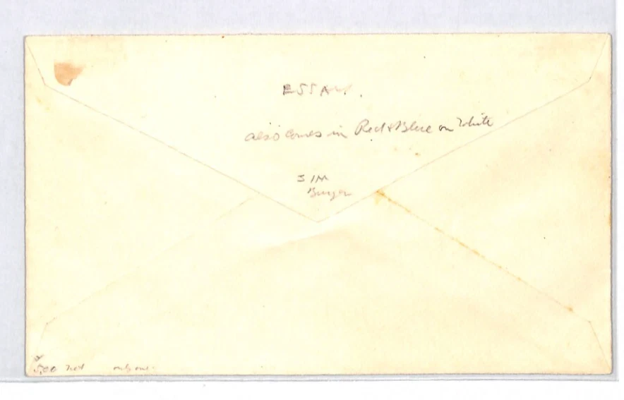 USA Official Cover ESSAY Postal Stationery *$300 PENALTY* Die POST OFFICE XU96 - Image 3 of 4
