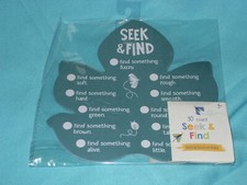 New Seek and Find Activity Game 30 Count Great at home or school Teaches Observe