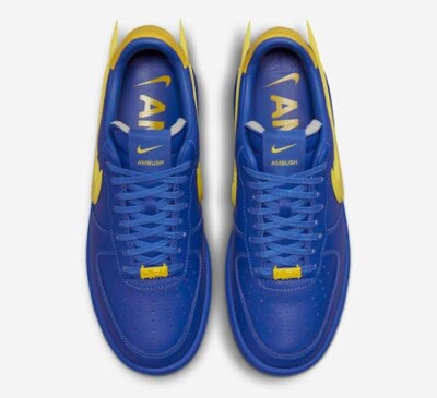 AMBUSH Nike Air Force 1 青/黄色 Nike Air force 1 low SP Ambush blue DV3464400 Size 4US / 5.5