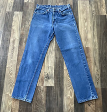 Levi's 506 Orange Tab Denim Jeans Made in USA Mens Size W30 L31.5 Blue