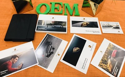 2019 PORSCHE PANAMERA OWNERS MANUAL 4 4S TURBO E-HYBRID EXECUTIVE GRANTURISMO NW