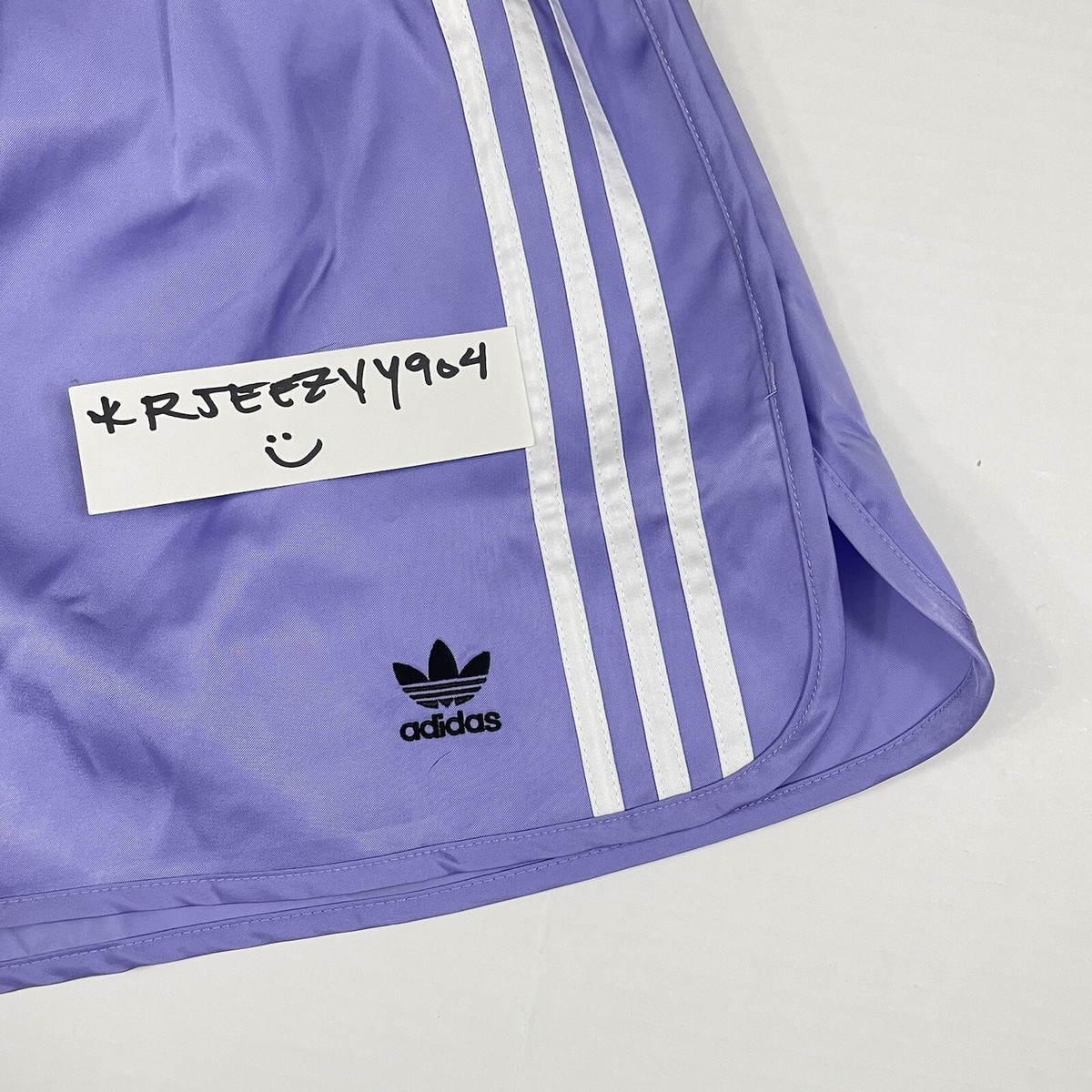 Womens Size XS Adidas Dry Clean Only Bankok Purple Satin Boxing Womens Size XS Adidas Dry Clean Only Bankok Purple Satin Boxing