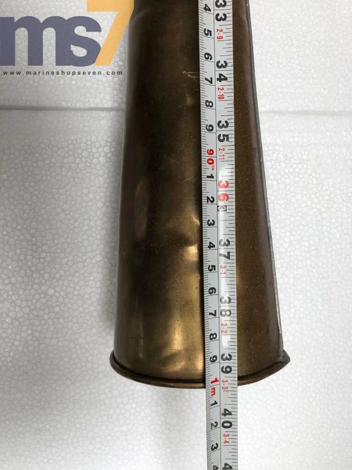 CUERNO NIEBLA B5097 FUELLE TIPO NISSEN CUERNO VINTAGE FECHA DE FABRICACIÓN 12/1976 JAPÓN Foto 4 de 4