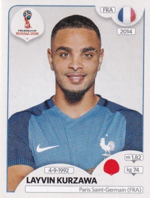 Panini Fifa World Cup 2018 Sticker Nr. 199 Layvin Kurzawa | eBay