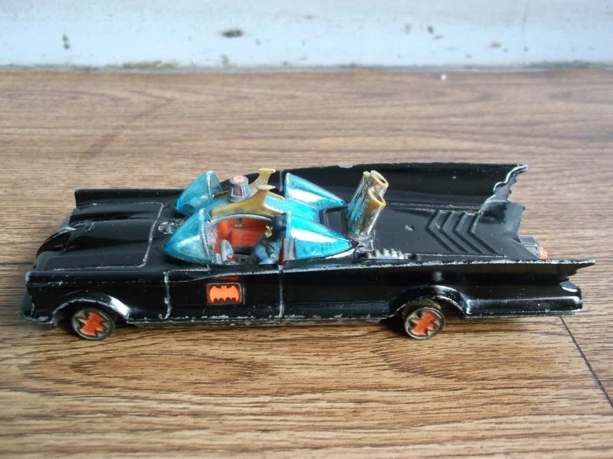 Rare vintage BATMOBILE diecast Corgi toys of 60's made in GT BRITAIN.