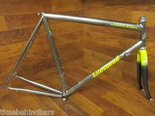 LITESPEED ULTIMATE TITANIUM TI ROAD BIKE FRAME SET 57CM CARBON FORK