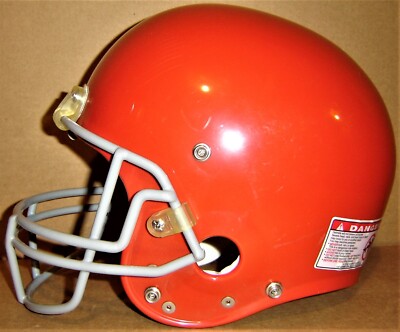 FOOTBALL HELMET by ADAMS WITH A GRAY FACE MASK | eBay FOOTBALL HELMET by ADAMS WITH A GRAY FACE MASK | eBay