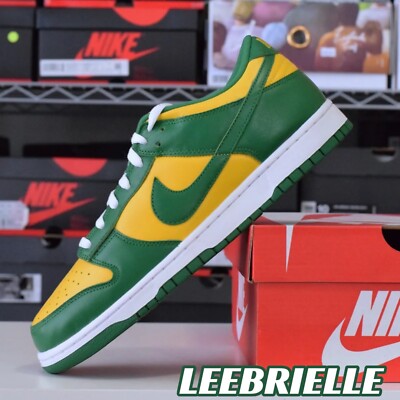 NIKE DUNK LOW SP BRAZIL PINE GREEN VARSITY MAIZE CU1727-700