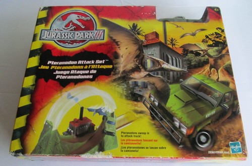 JURASSIC PARK III JP3 PTERANODON HASBRO DIECAST ATTACK SET - NEW IN BOX. - Picture 4 of 6