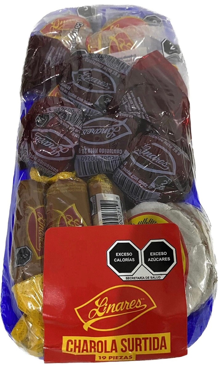 CHAROLA SURTIDA LINARES - GLORIAS, NATILLAS, OBLEAS Y BOLITAS DE