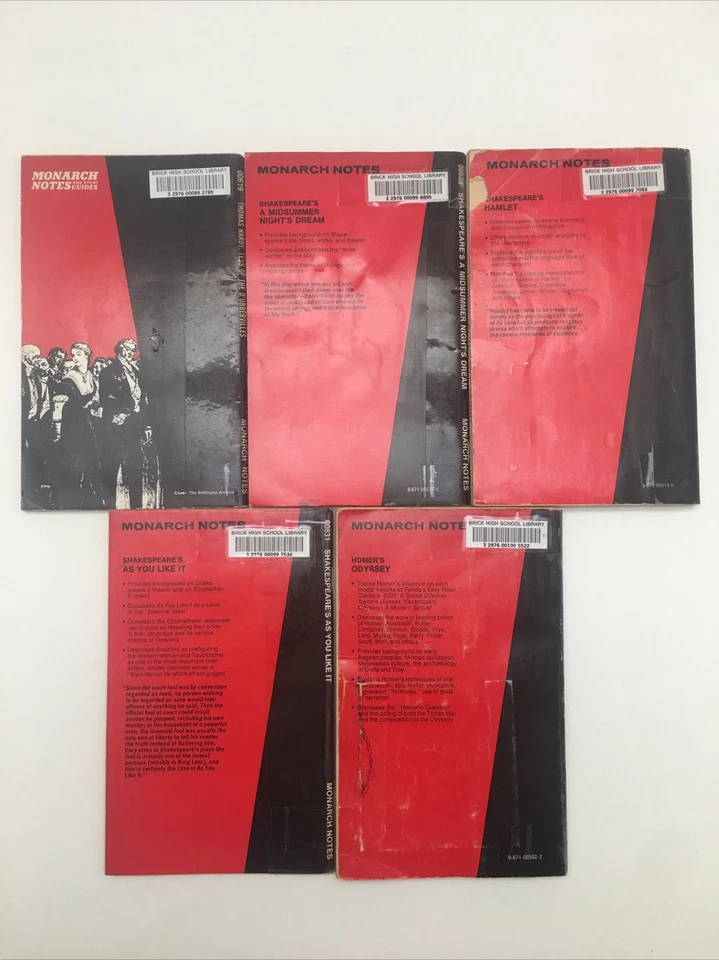 Lot of 5 Monarch Notes - Image 2 of 4