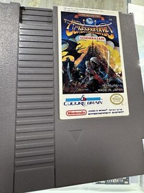 The Magic of Scheherazade Nintendo NES 1989 Authentic Video Game