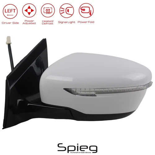 Side Mirror for 2015-2024 NISSAN MURANO Power Heated Turn Signal Driver Side