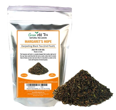 Darjeeling --2 nd Flush estate black loose tea 1/4 LB