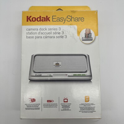 Kodak EasyShare Camera Dock Series 3 Vintage 2004 Open Box