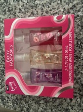 1 Body Fantasies Lovely Scents Boxed Gift Set Fragrance Body Sprays 3Ct 1.7oz