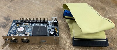 FireWire 800 (IEEE 1394b) & USB 2.0 Combo to SATA Dual Mode RAID Bridge Board