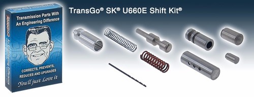 Transgo SKU660E Shift Kit Toyota - Lexus U660E 6 Speed Transmission - Picture 4 of 4