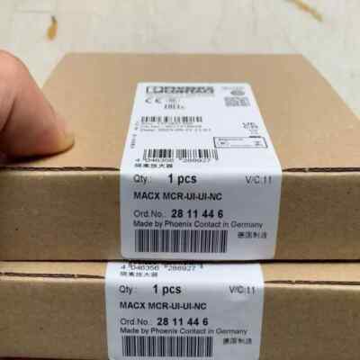 New Phoenix Contact MACX MCR-UI-UI-NC 2811446 Isolation Amplifier Free ...