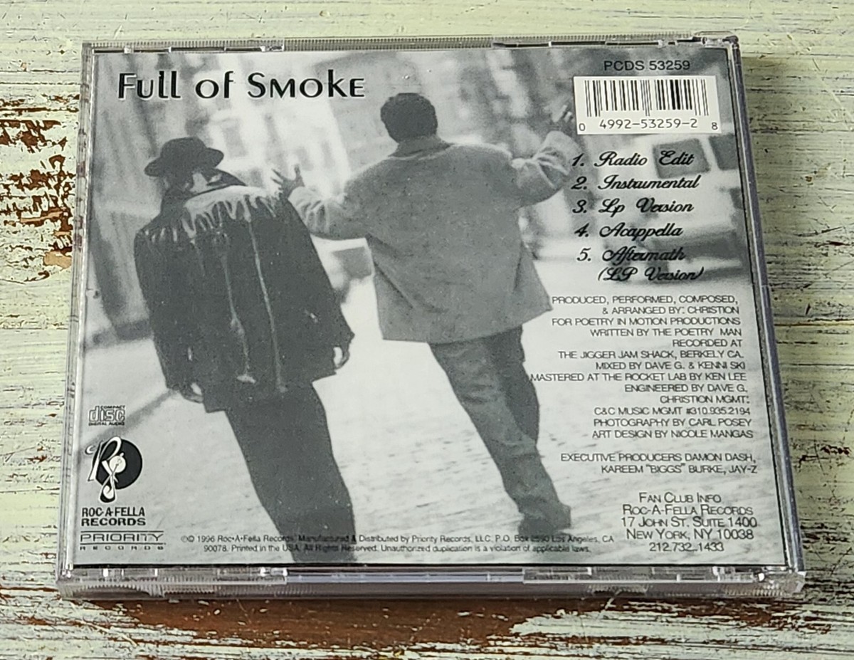 VG Christión – Full Of Smoke (1996) Roc-A-Fella Records
