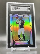 Deshaun Watson 2017 Prizm #279 SGC 6 Rookie Silver Holo Cleveland Browns