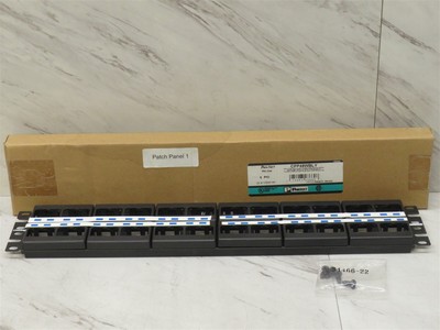 Open Box Panduit Cpp48wbly Patch Panel Cover,Mini-Com,Rack Mt,48 Port
