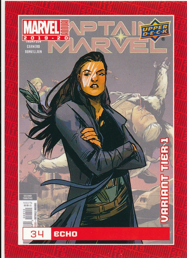 #34 ECHO 2019-20 2020 Upper Deck Marvel Annual DAREDEVIL AVENGERS VARIANT TIER 1