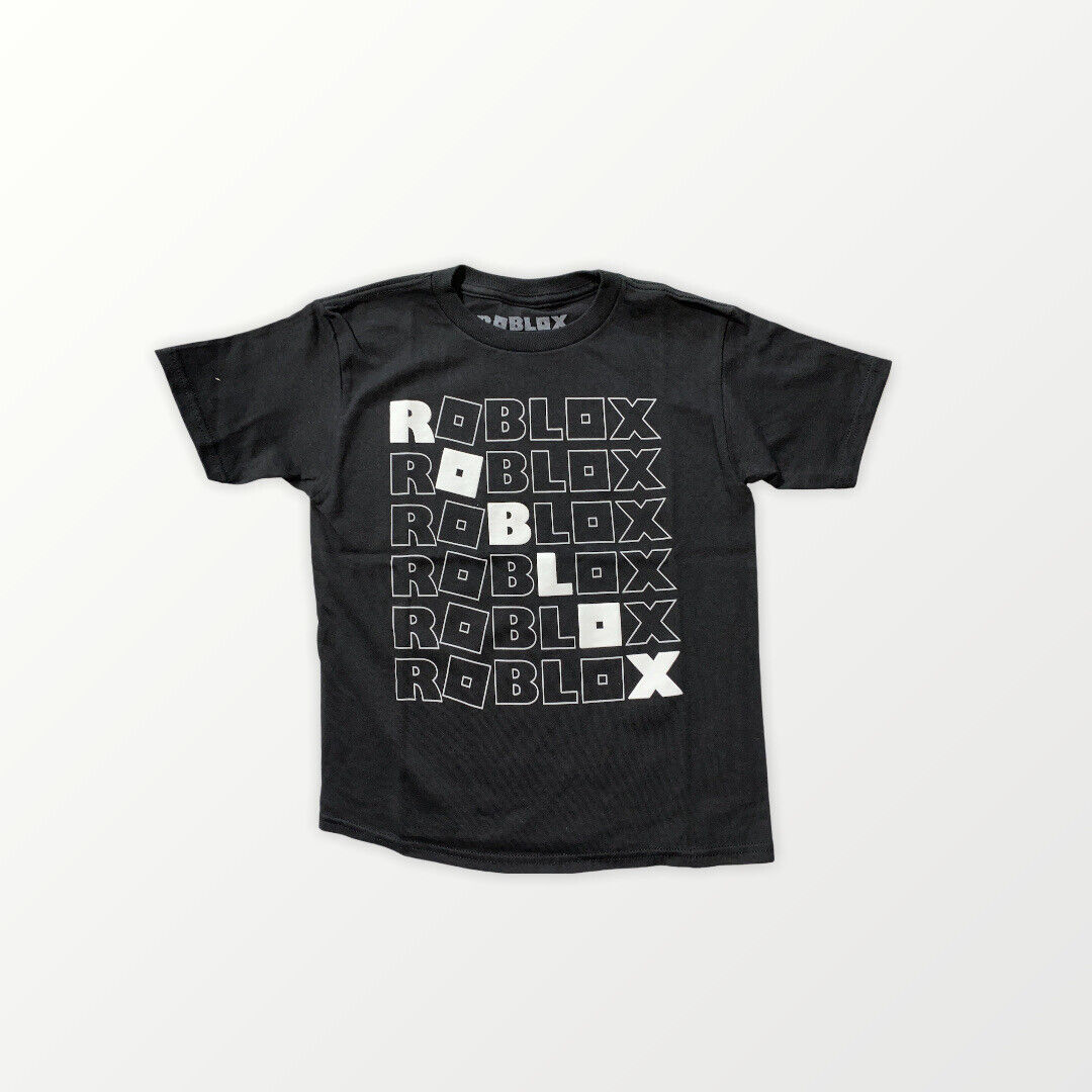 LICENSED Boy's ROBLOX GITD Warrior Character Print Short Sleeve