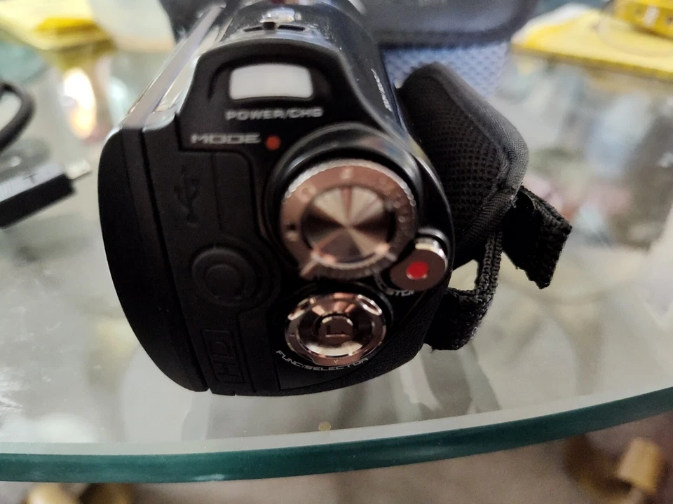 The Sharper Image - High-Definition 3.0MP Digital Camcorder with 3" Touch Screen - Image 4 of 4