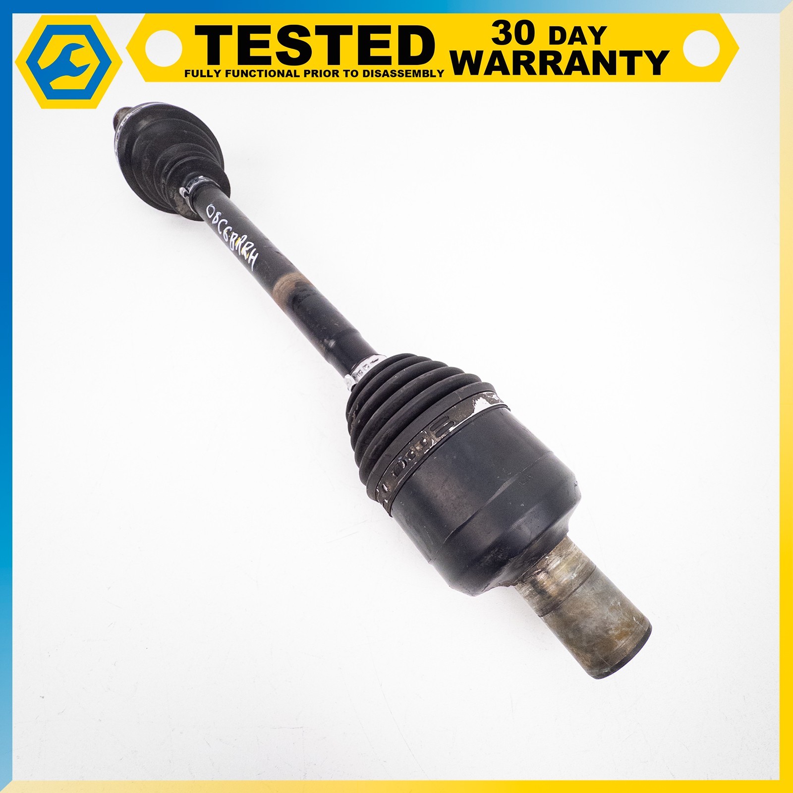 05-13 CHEVROLET CORVETTE C6 XLR REAR RIGHT AXLE HALF SHAFT UNIVERSAL JOINT OEM