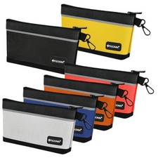 Tool Pouches with Zipper, 1680D Oxford Small Tool Bags, Colored, 6 Pack Combo