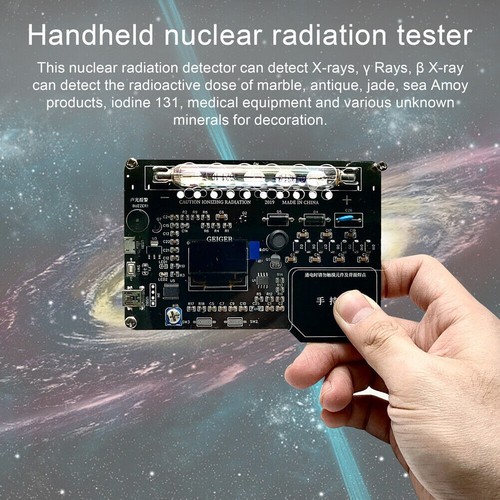 Handheld Nuclear Radiation Detector Kit Simple Assembly Wide Application - Picture 12 of 12